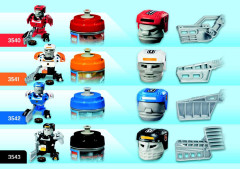 LEGO 3544 instructions page 2 – build guide