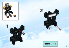 LEGO 3544 instructions page 21 – build guide
