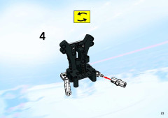 LEGO 3544 instructions page 23 – build guide