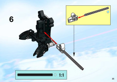 LEGO 3544 instructions page 25 – build guide