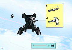 LEGO 3544 instructions page 28 – build guide