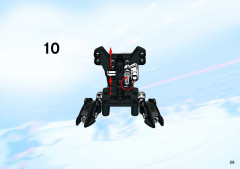 LEGO 3544 instructions page 29 – build guide