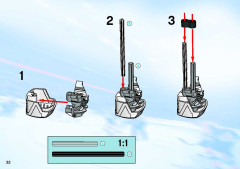 LEGO 3544 instructions page 32 – build guide