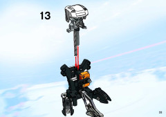 LEGO 3544 instructions page 33 – build guide