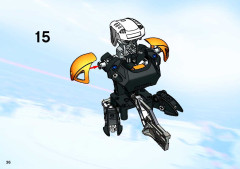 LEGO 3544 instructions page 36 – build guide