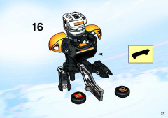 LEGO 3544 instructions page 37 – build guide