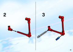 LEGO 3544 instructions page 39 – build guide