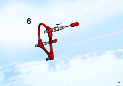 LEGO 3544 instructions page 41 – build guide