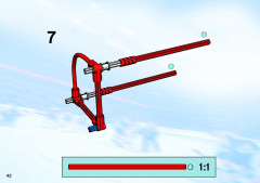 LEGO 3544 instructions page 42 – build guide