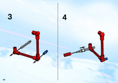 LEGO 3544 instructions page 44 – build guide