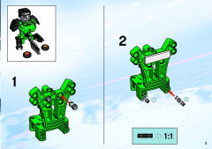 LEGO 3544 instructions page 5 – build guide