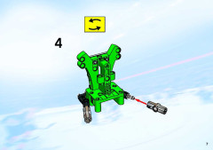 LEGO 3544 instructions page 7 – build guide