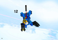 LEGO 3545 instructions page 16 – build guide