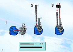 LEGO 3545 instructions page 18 – build guide