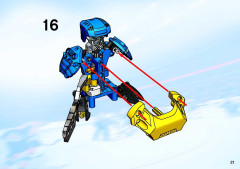 LEGO 3545 instructions page 21 – build guide