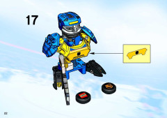 LEGO 3545 instructions page 22 – build guide