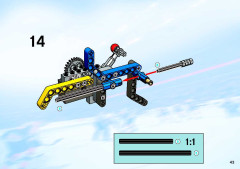 LEGO 3545 instructions page 43 – build guide