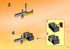 LEGO 3545 instructions page 55 – build guide