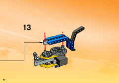 LEGO 3545 instructions page 62 – build guide