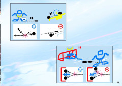 LEGO 3545 instructions page 69 – build guide