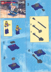 LEGO 3548 instructions page 1 – build guide