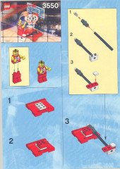 LEGO 3550 instructions page 1 – build guide