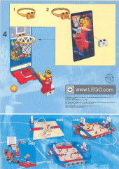 LEGO 3550 instructions page 2 – build guide