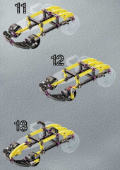 LEGO 3554 instructions page 18 – build guide