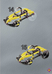 LEGO 3554 instructions page 19 – build guide