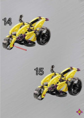 LEGO 3554 instructions page 25 – build guide