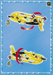 LEGO 3554 instructions page 33 – build guide