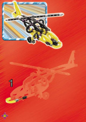 LEGO 3554 instructions page 44 – build guide