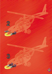 LEGO 3554 instructions page 45 – build guide