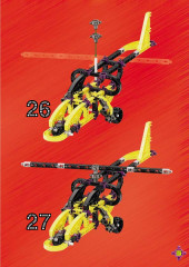 LEGO 3554 instructions page 57 – build guide
