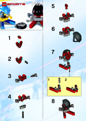 LEGO 3559 instructions page 1 – build guide