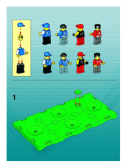 LEGO 3570 instructions page 3 – build guide