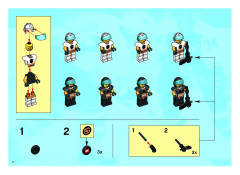 LEGO 3578 instructions page 2 – build guide