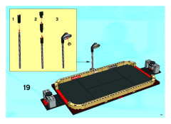LEGO 3579 instructions page 19 – build guide