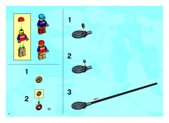 LEGO 3579 instructions page 2 – build guide