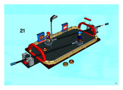 LEGO 3579 instructions page 21 – build guide