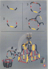 LEGO 3582 instructions page 19 – build guide