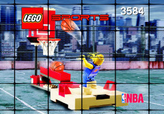 LEGO 3584 instructions page 1 – build guide