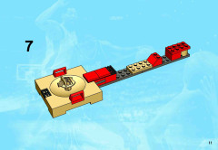 LEGO 3584 instructions page 11 – build guide