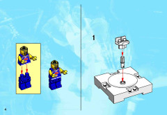 LEGO 3584 instructions page 4 – build guide