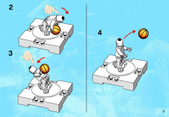 LEGO 3584 instructions page 5 – build guide