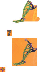 LEGO 3591 instructions page 105 – build guide