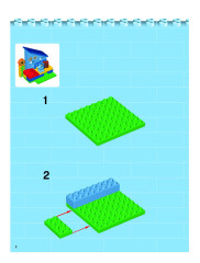 LEGO 3596 instructions page 2 – build guide