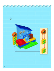 LEGO 3596 instructions page 6 – build guide