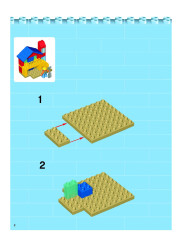 LEGO 3597 instructions page 2 – build guide