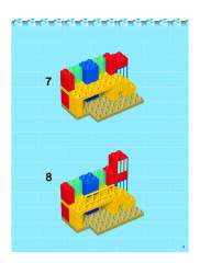 LEGO 3597 instructions page 5 – build guide